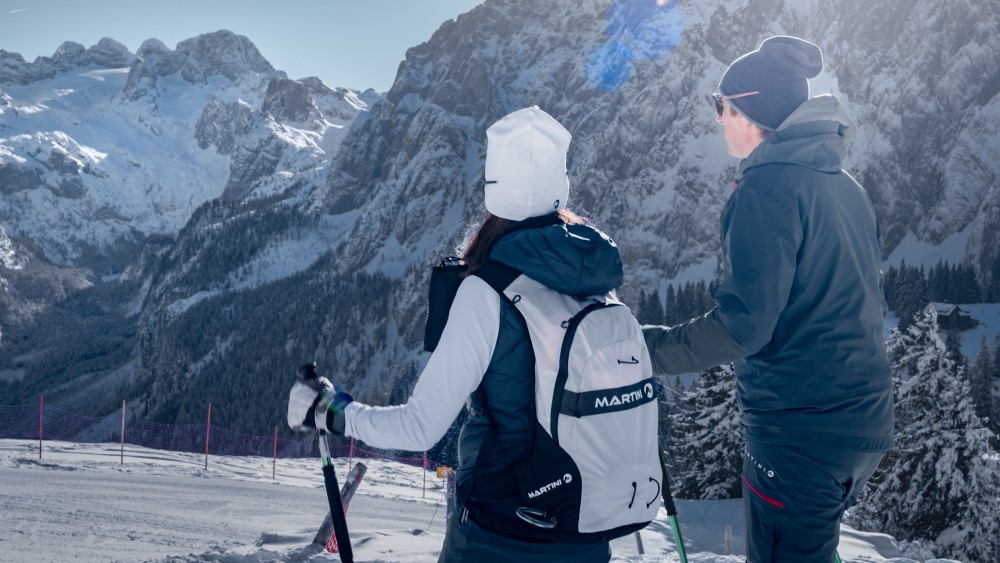 Sneeuwschoenwandelen in Gosau.